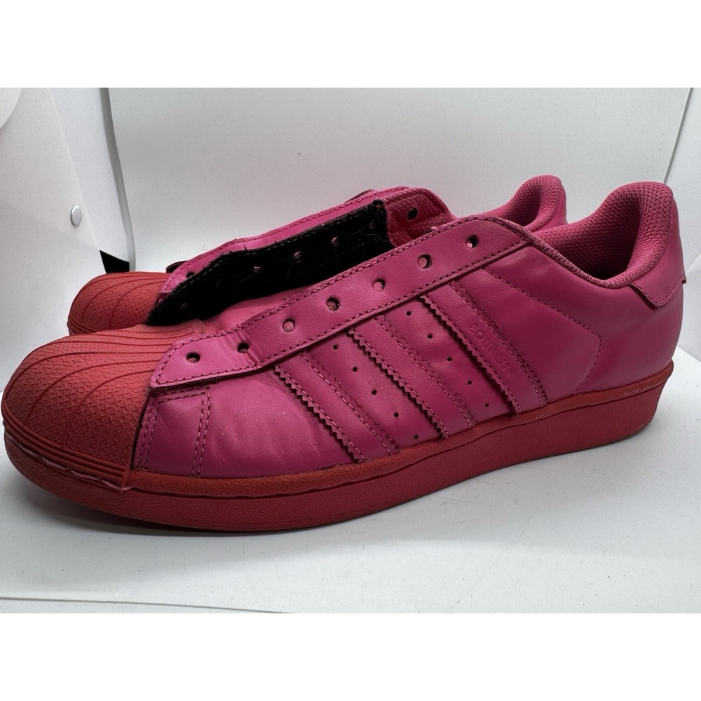 Adidas X Pharrell Williams Hot Pink Size 9.5 Men's GC No Insoles SB 5